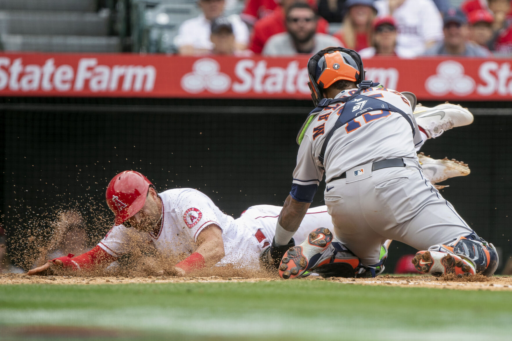 APTOPIX Astros Angels Baseball